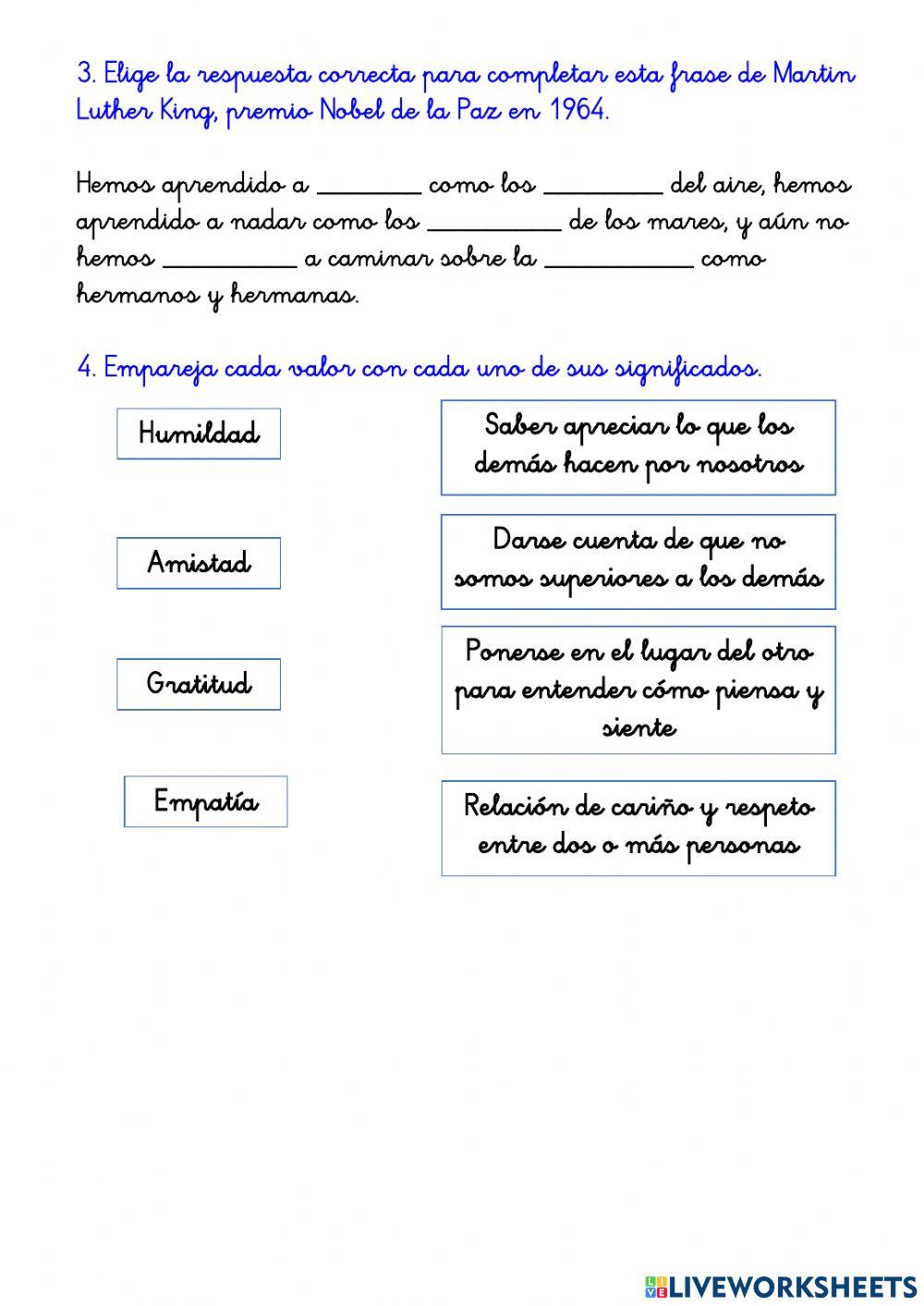 Tema 4: Me enseñas a perdonar