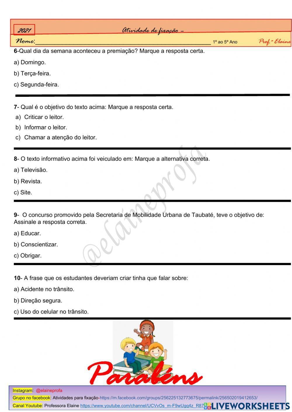 Gênero textual - notícia