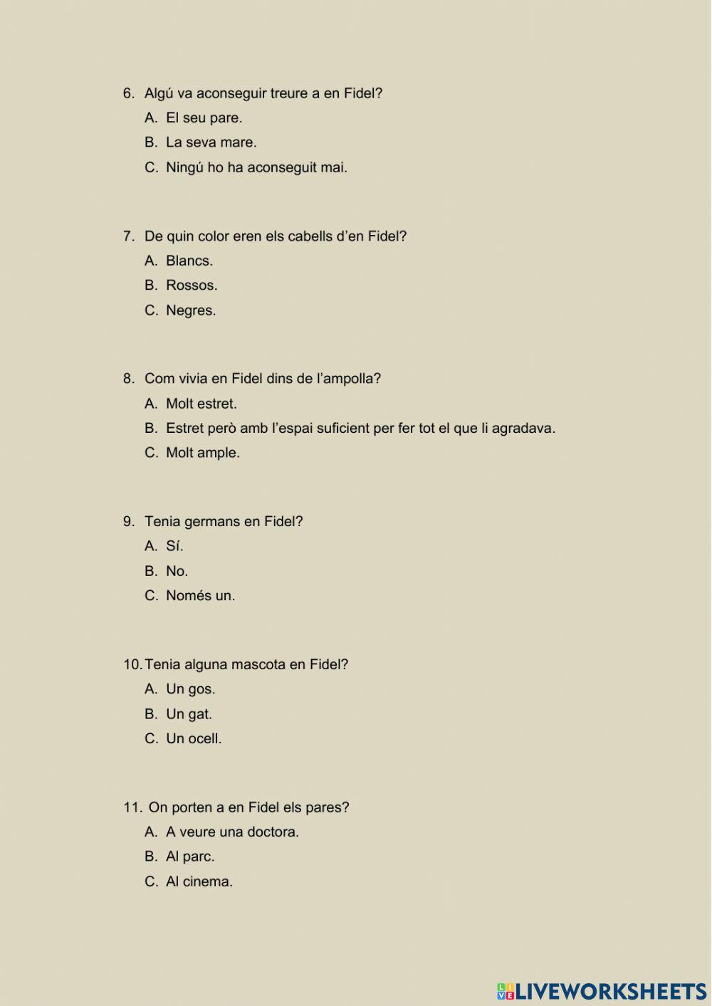 Fidel a l'ampolla (pàgina 1 a 21)