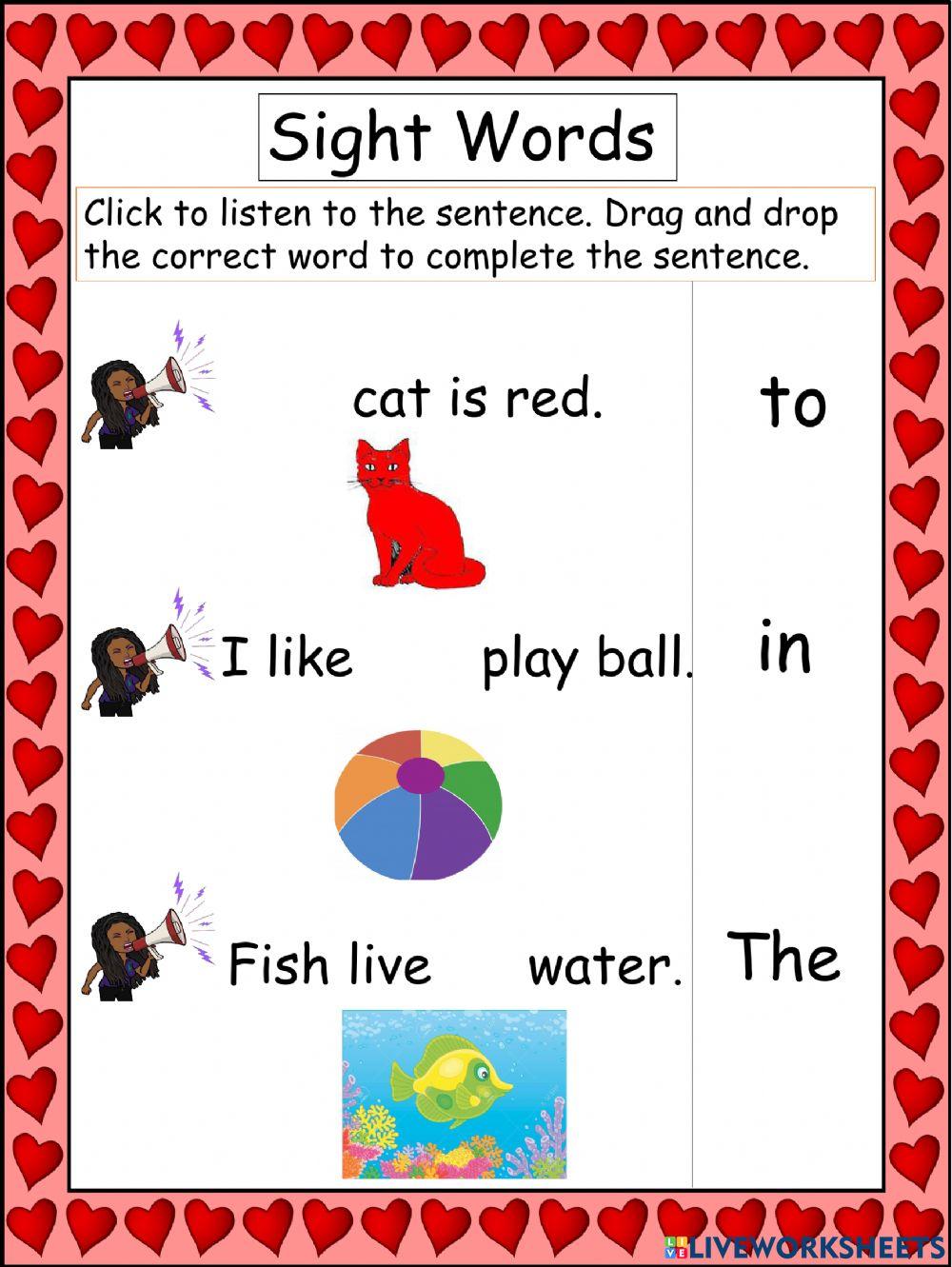 Sight Words Sight Words