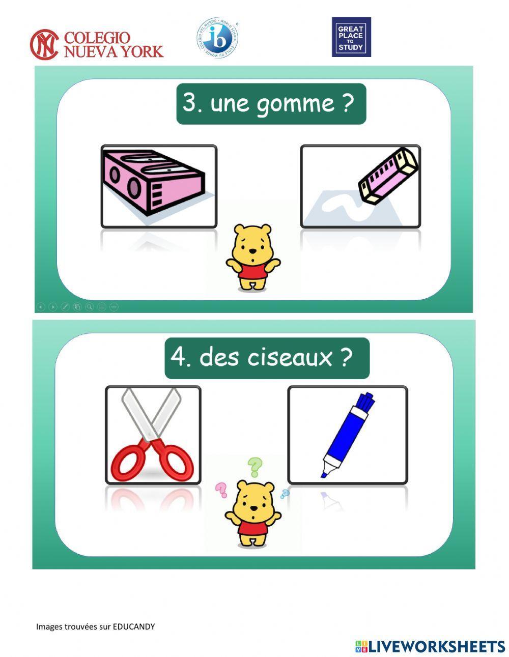 Les objets dans la classe