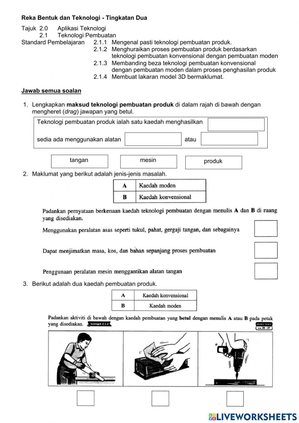 2.1 Teknologi Pembuatan
