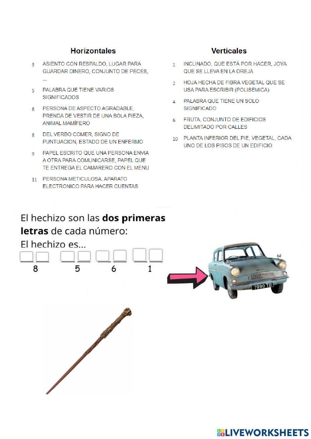 Palabras polisémicas y monosémicas