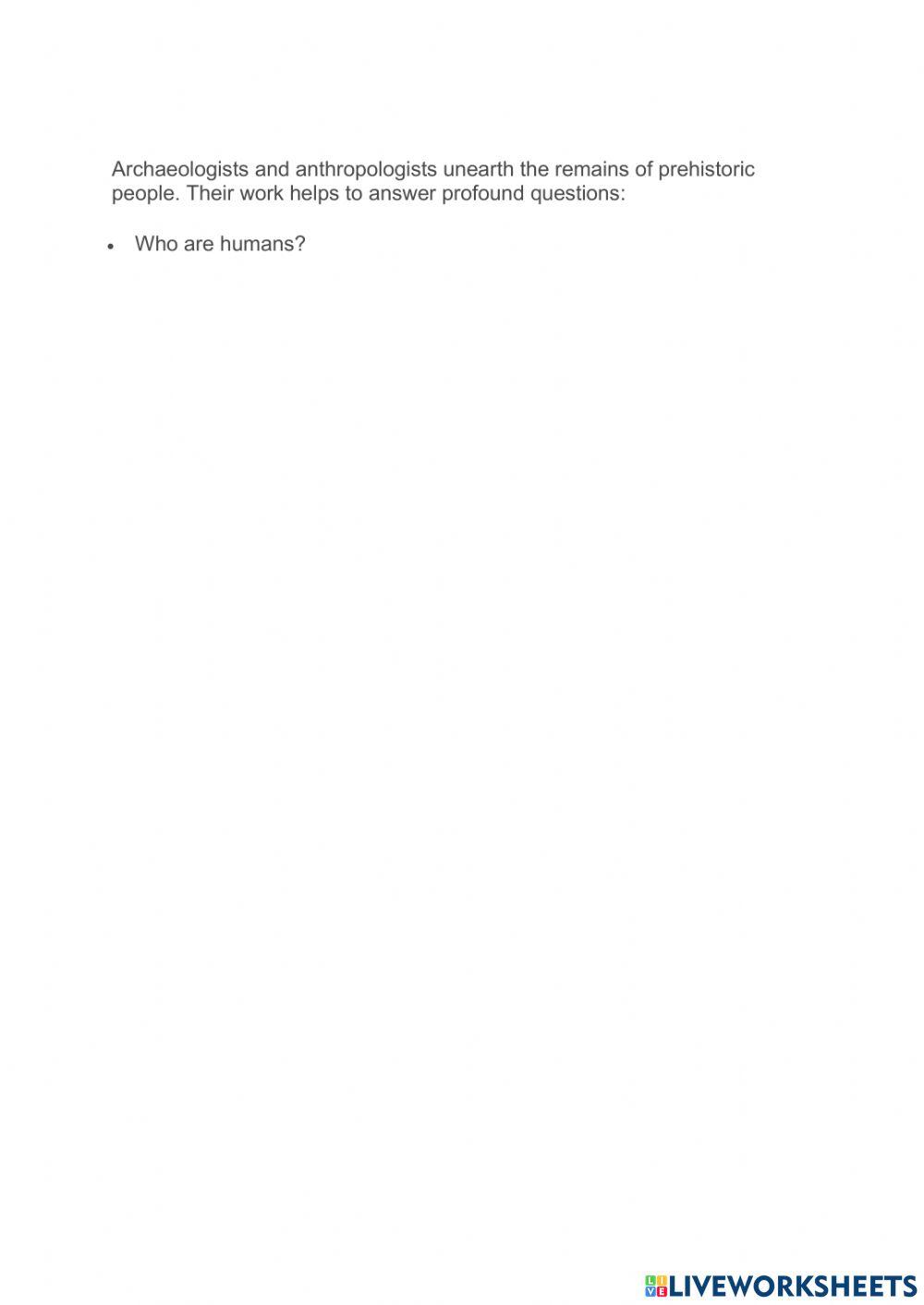 1.3 Prehistoric Times