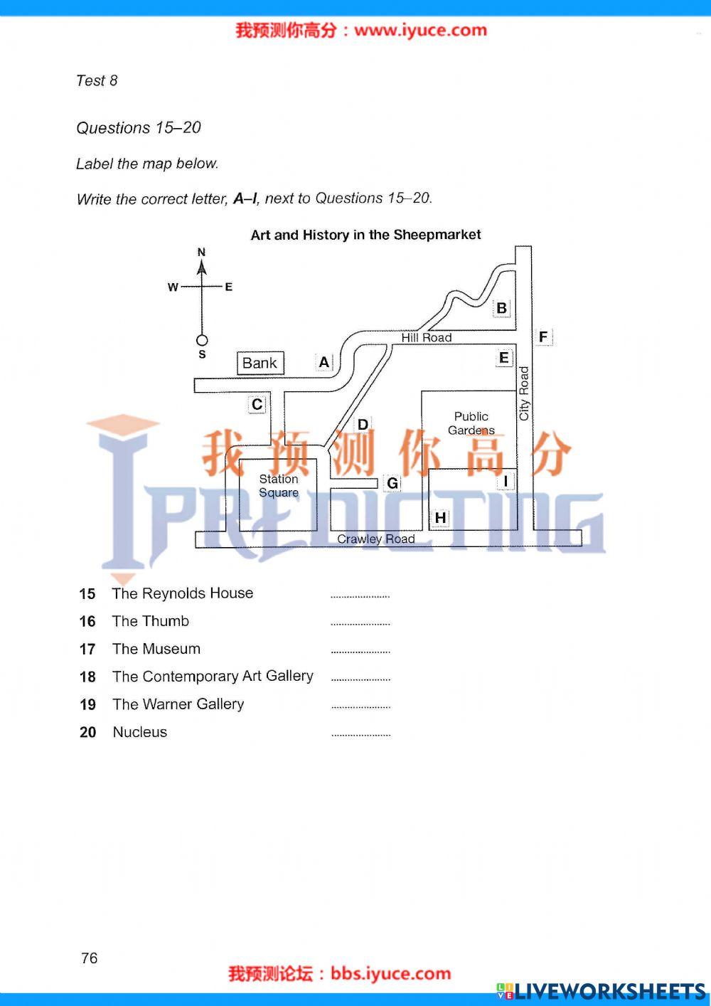 Ielts 12 - Test 8 - Listening