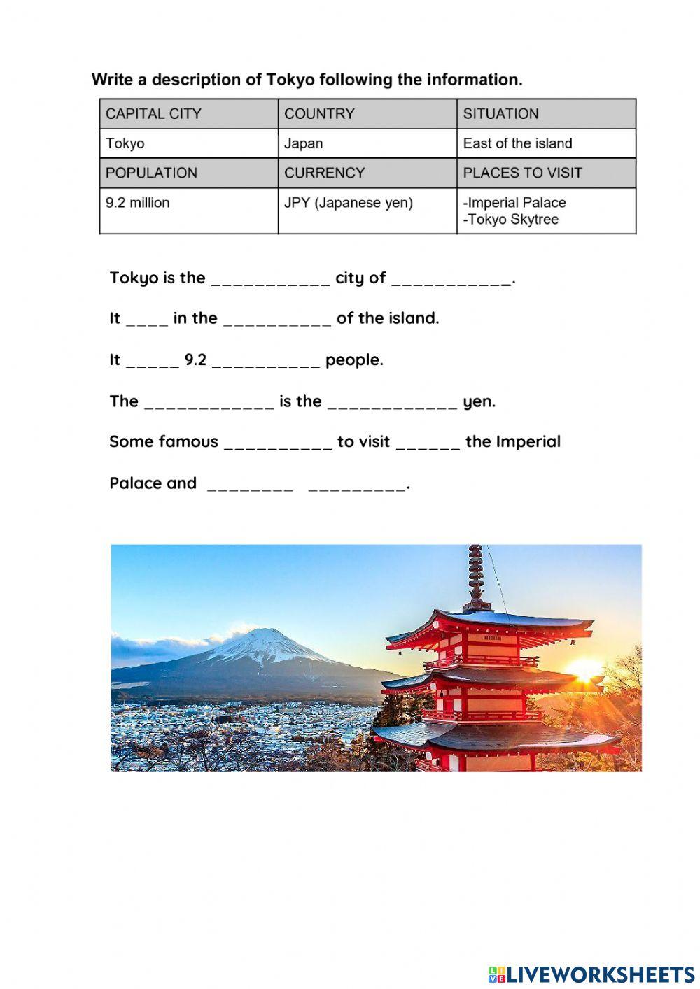 Description of a city