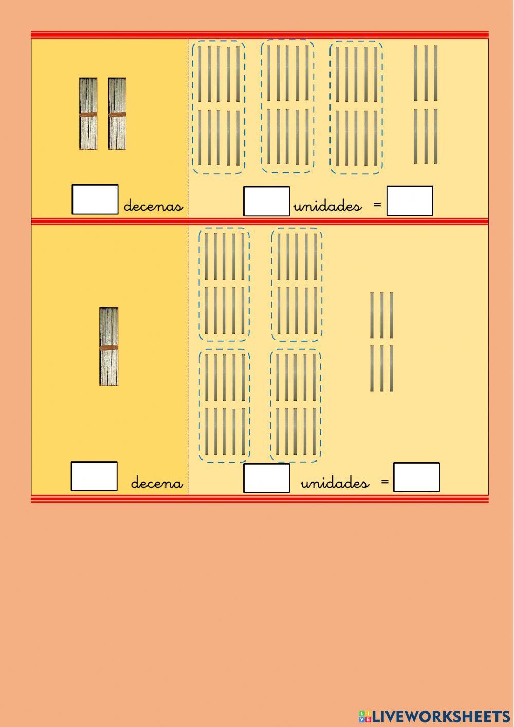 Descomposición del 56 Descomposición del 56
