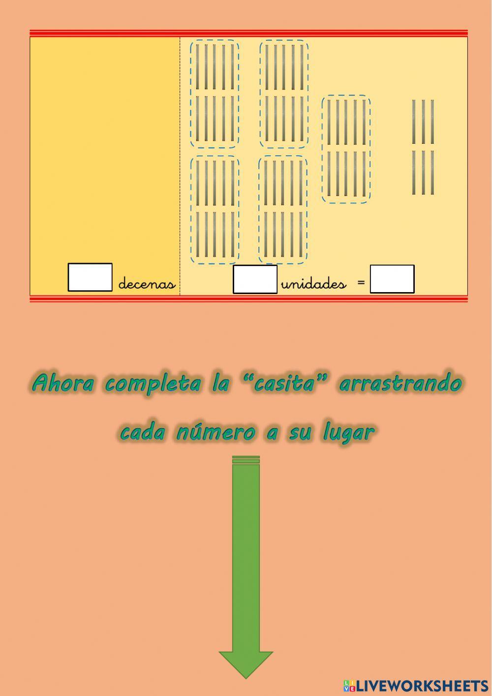 Descomposición del 56 Descomposición del 56