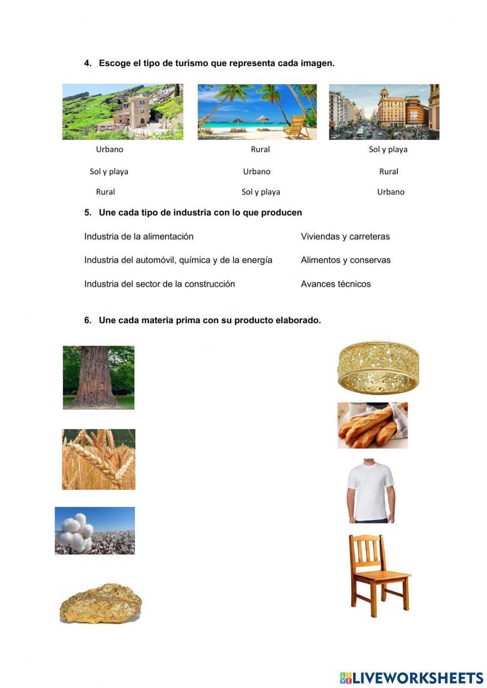 Las actividades económicas