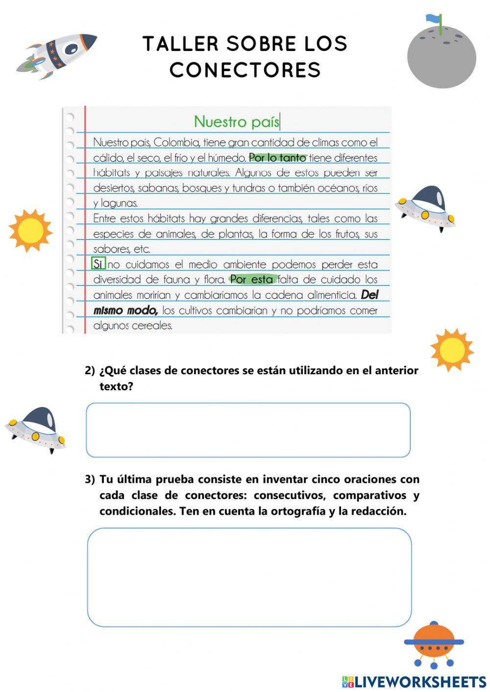 Taller con base en los conectores