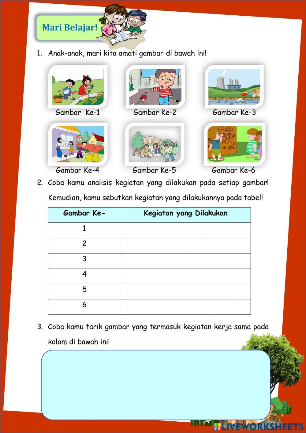Tema 6 Subtema 2 Pembelajaran 1