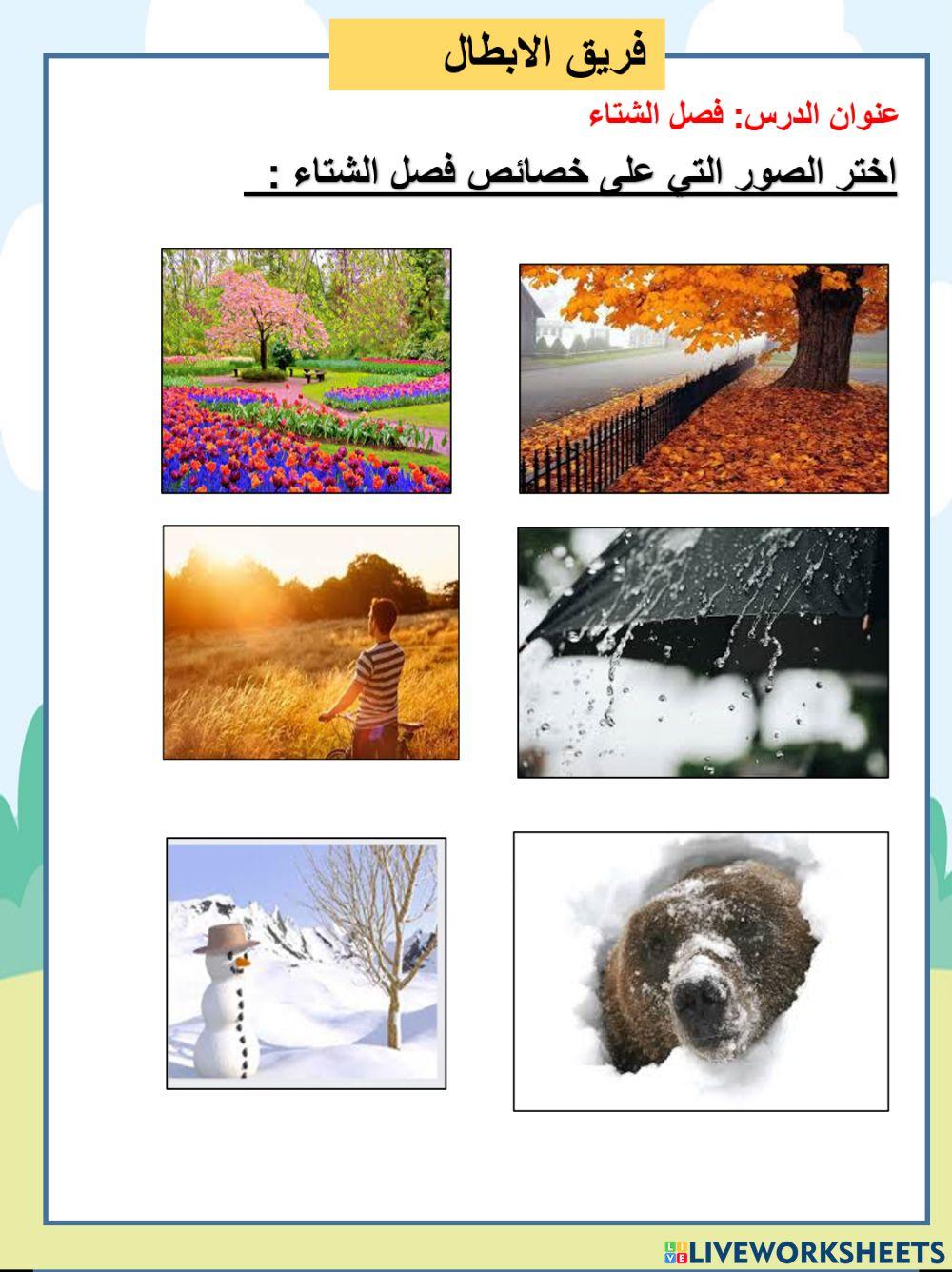 فصل الشتاء التحدي