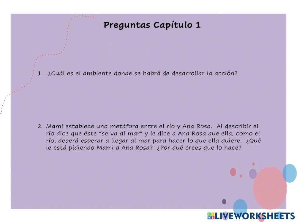 Cap 1 Preguntas de discusión El color de mis palabras