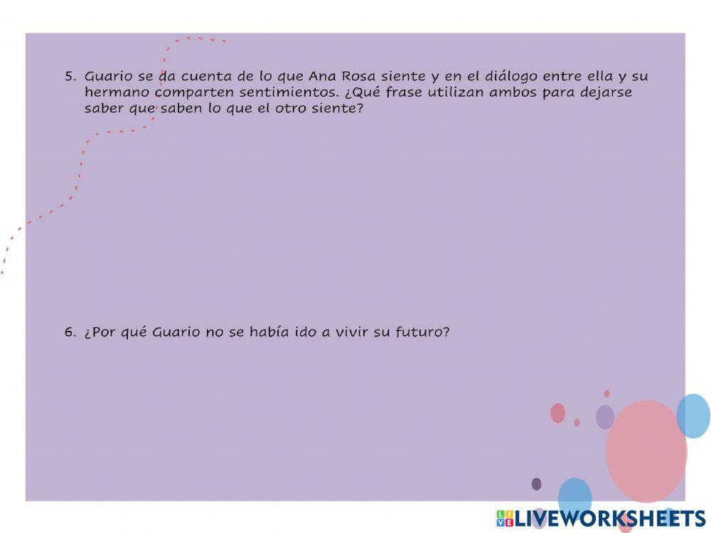 Cap 6 Preguntas de discusión El color de mis palabras