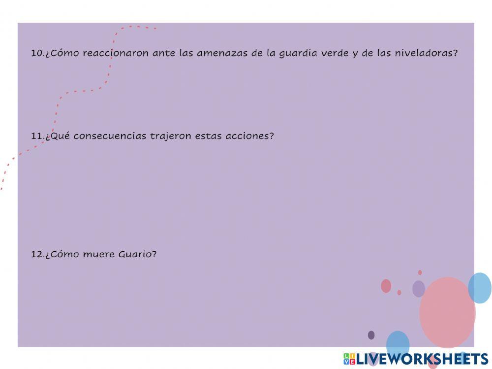 Cap 8 Preguntas de discusión El color de mis palabras