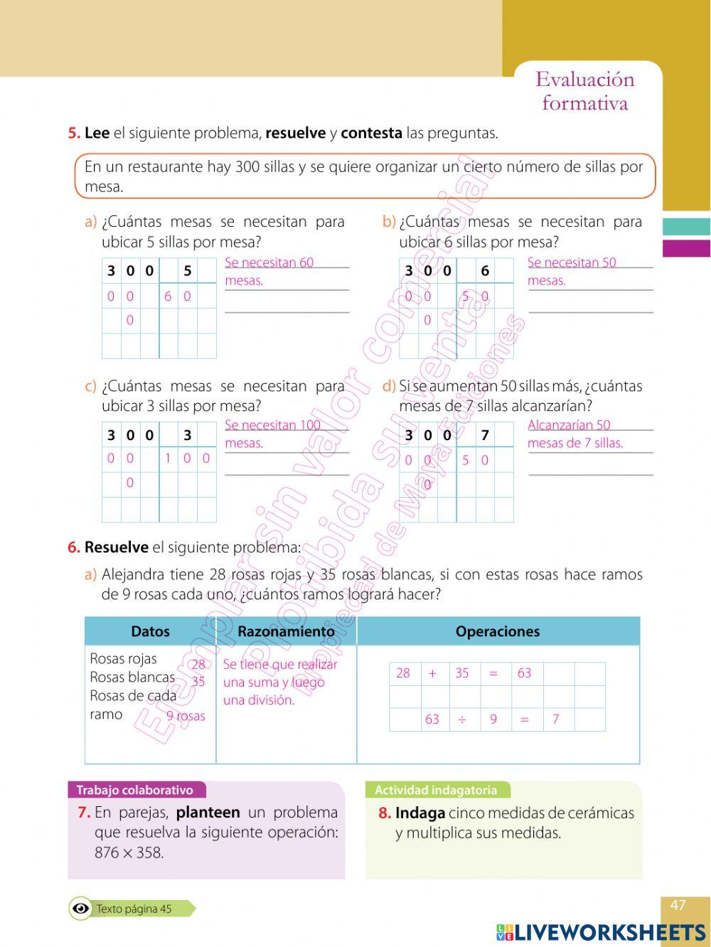 Divisiones de una cifra