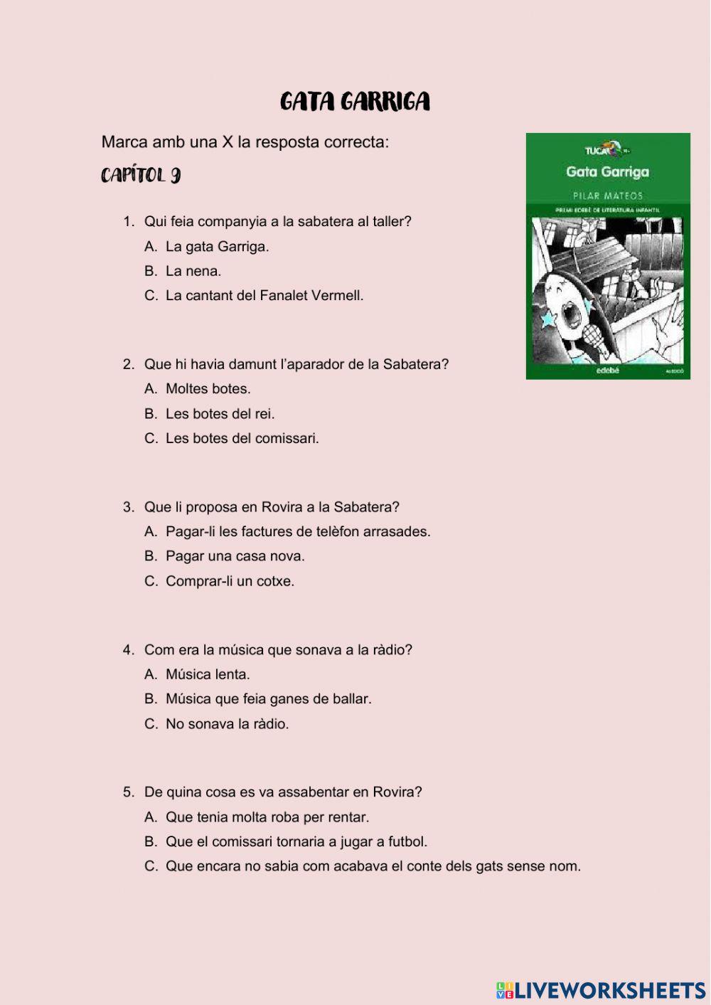 Gata Garriga (capítol 9)