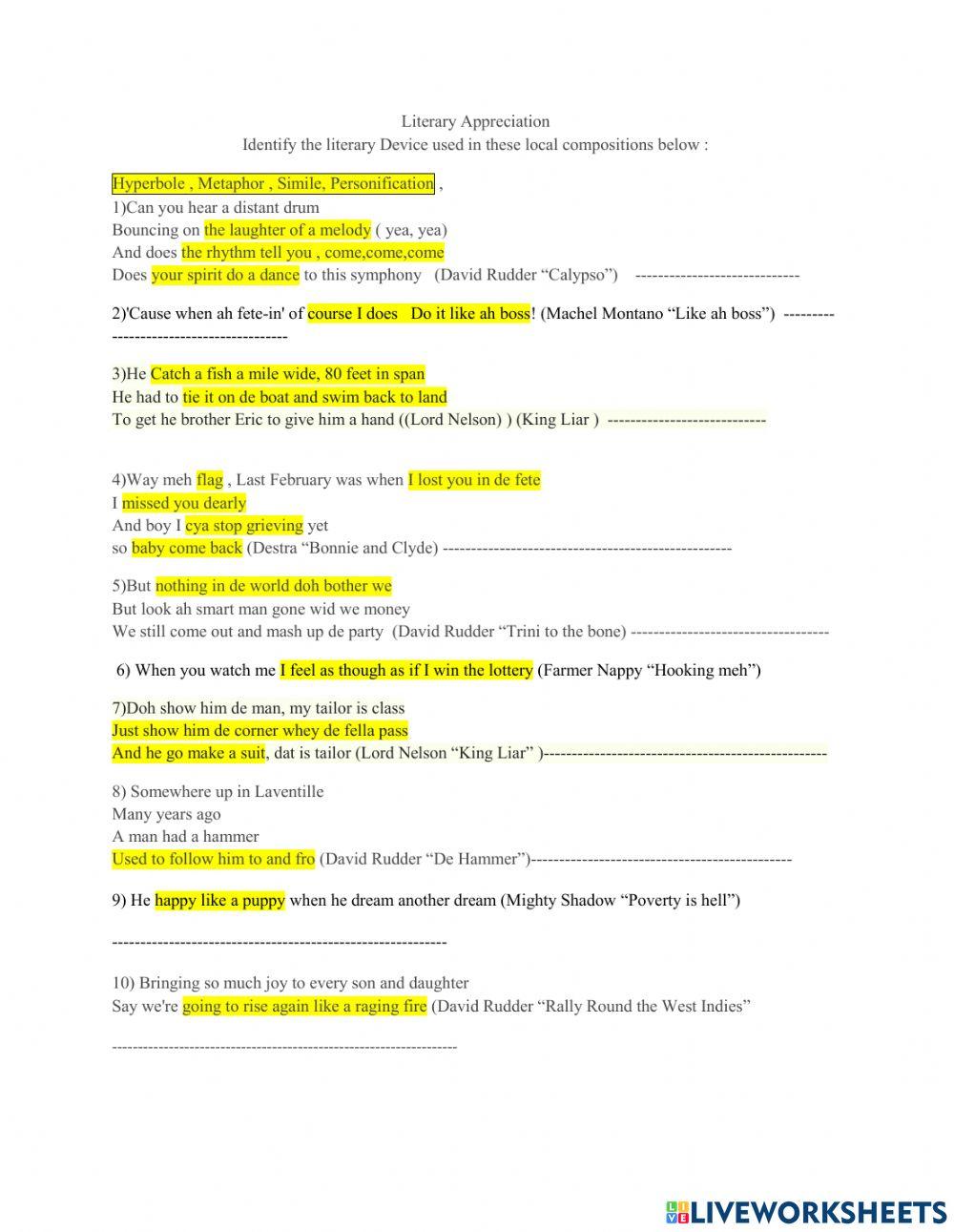 Literature Assessment