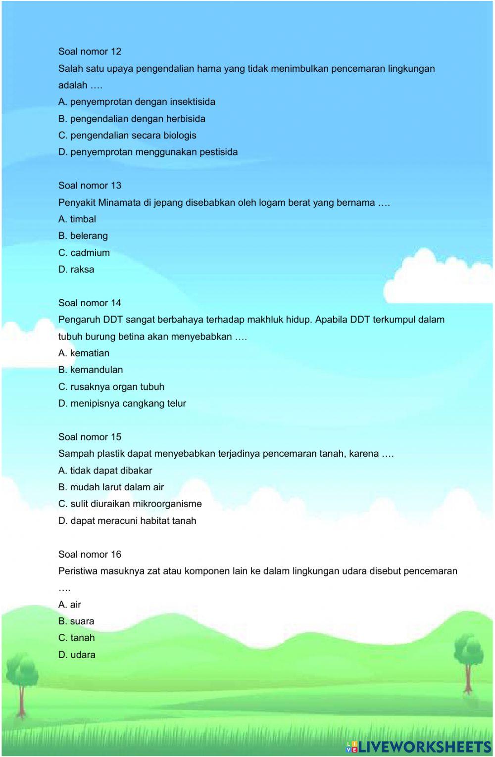 LKPD Ulangan IPA BAB 4