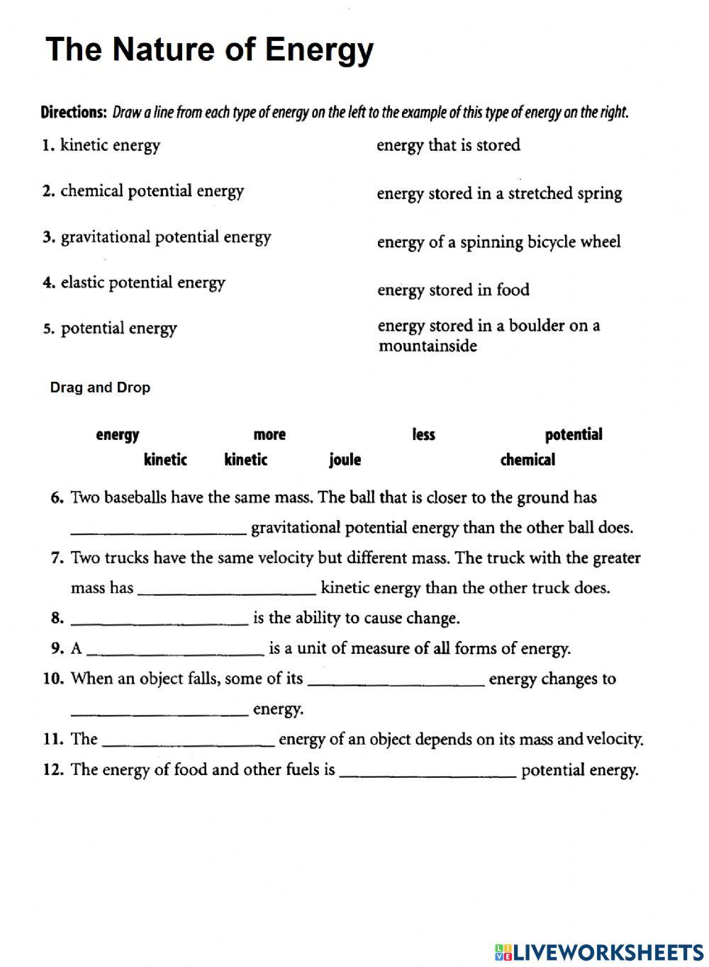 PS-13-The Nature of Energy