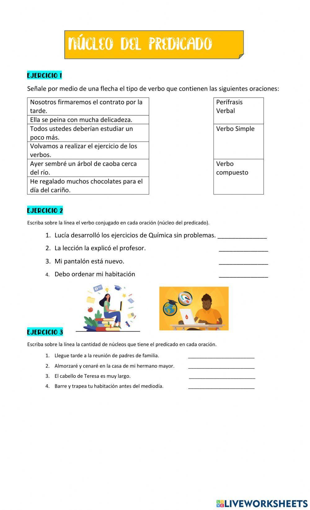 Núcleo del predicado