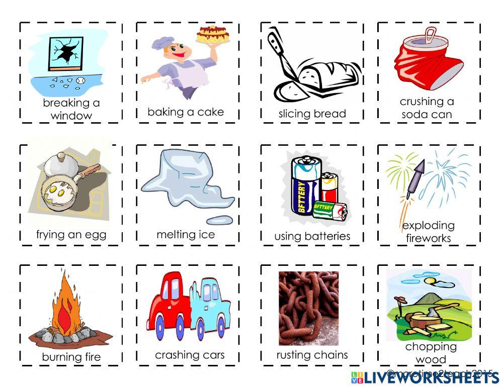 Physical and Chemical Changes