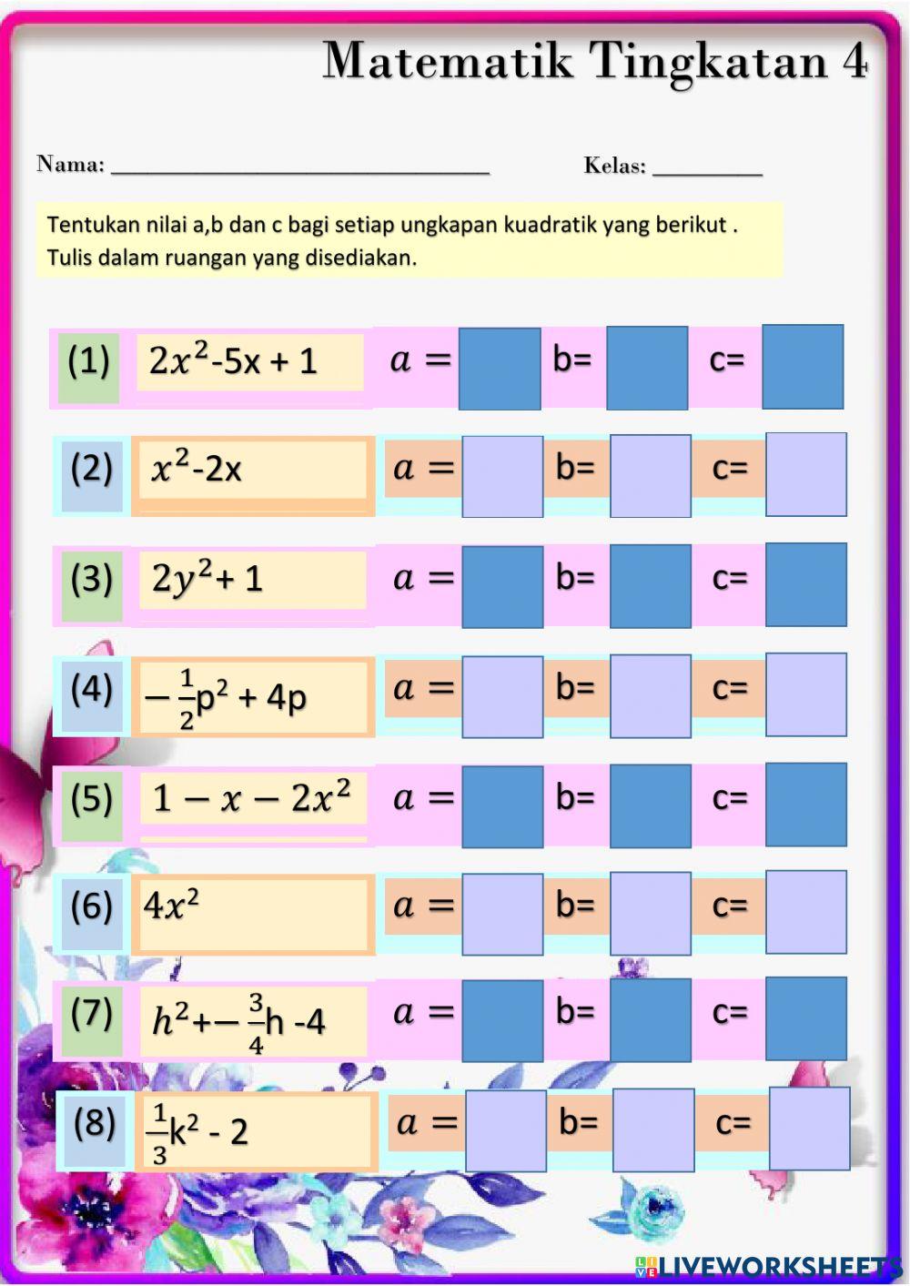 Bab 1 (Tingkatan 4)