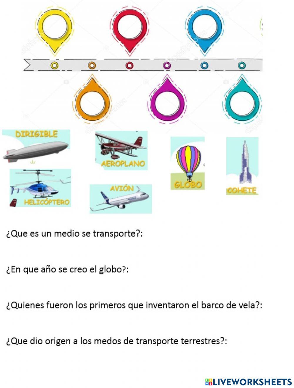 Evolucion de loes medios de trasnporte