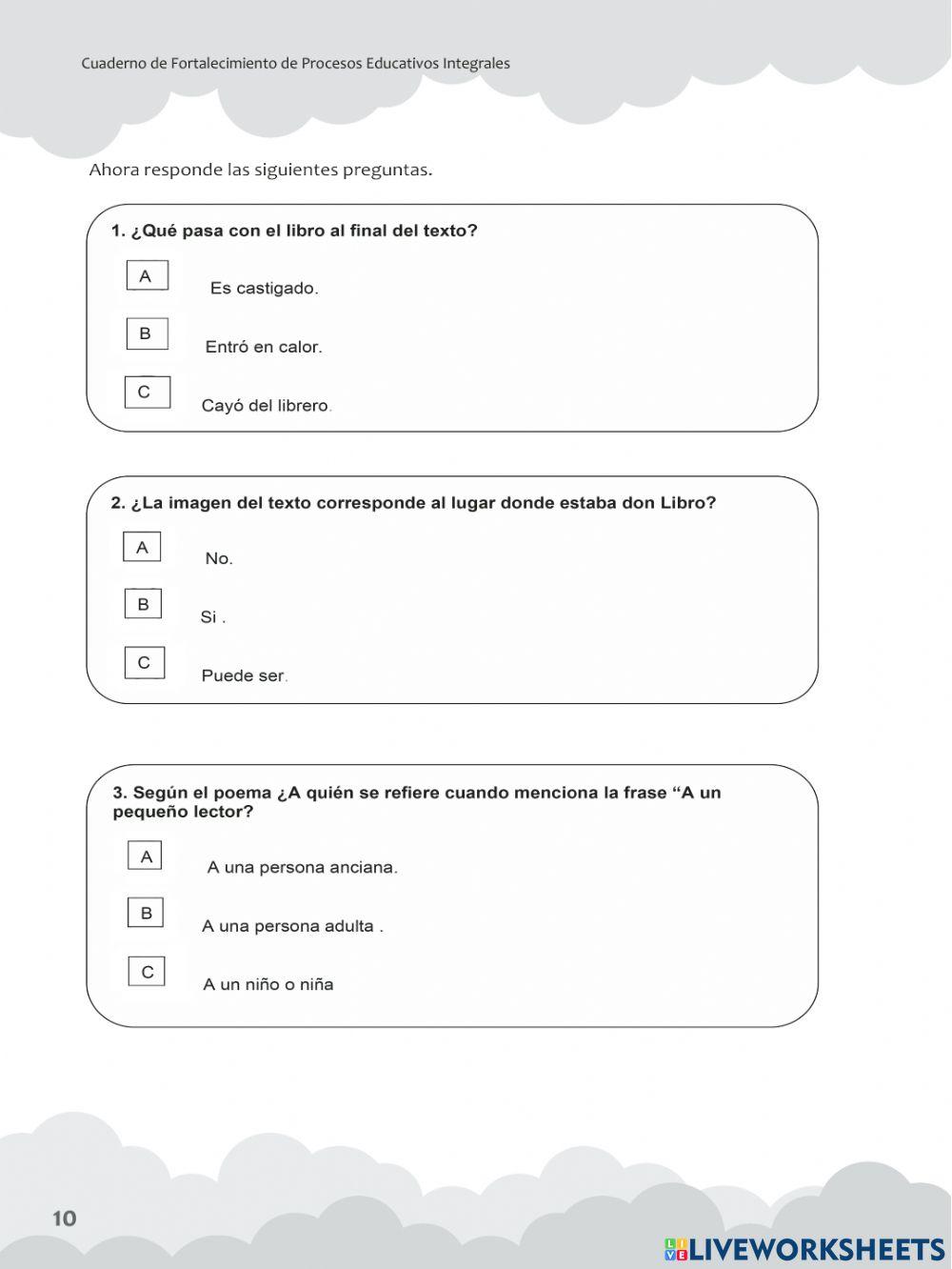 Diagnóstico Lectura