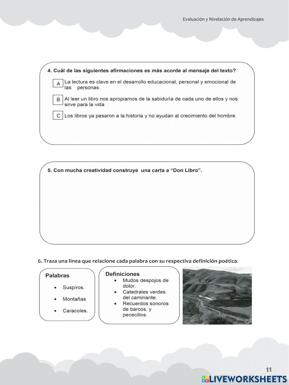 Diagnóstico Lectura