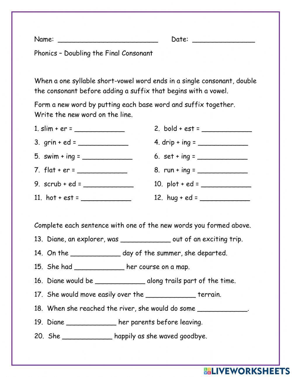 doubling-the-final-consonants-worksheet-live-worksheets