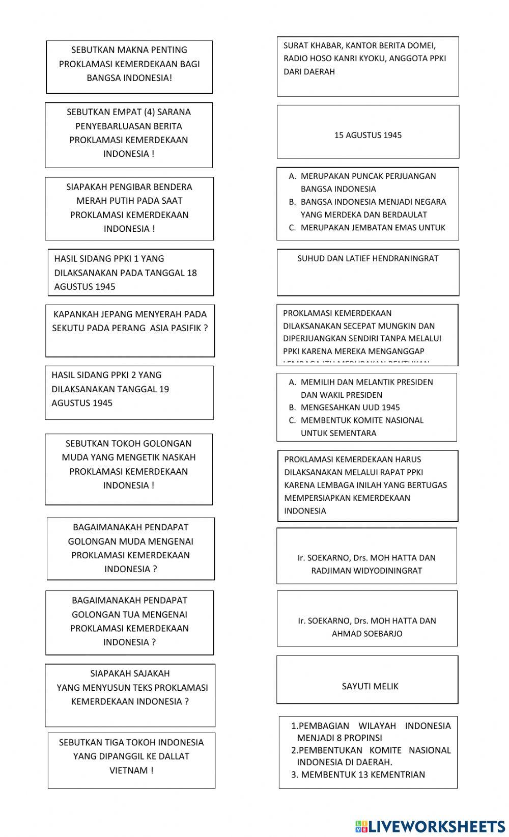 LK Proklamasi Kemerdekaan Indonesia
