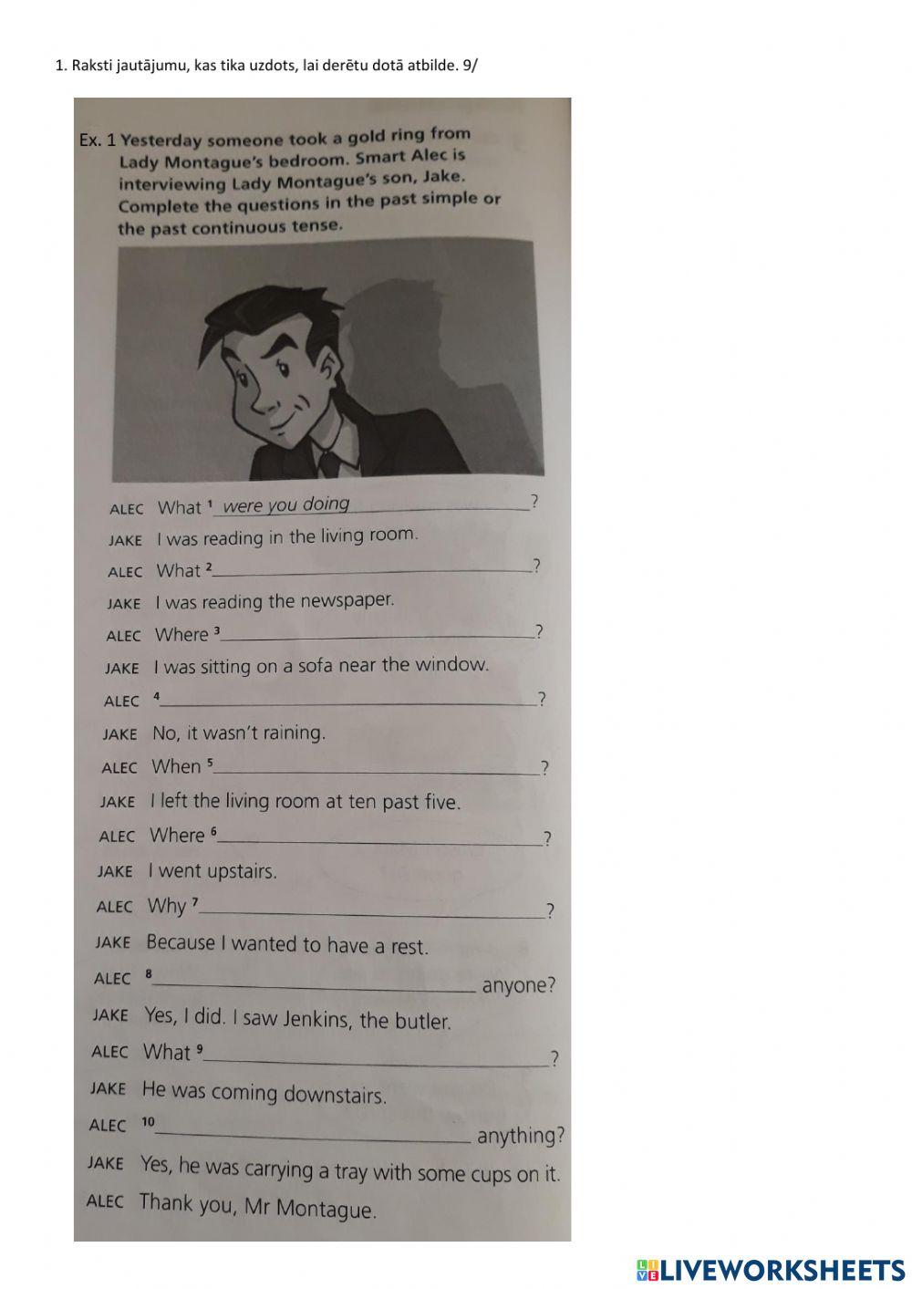 Past Simple-Continuous