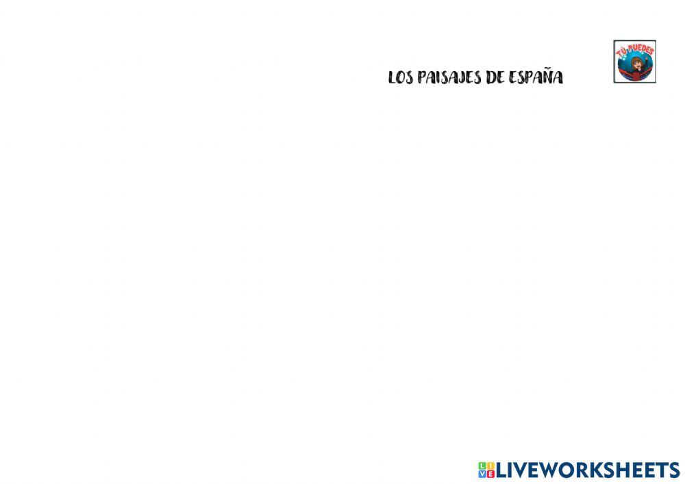 Los paisajes de españa