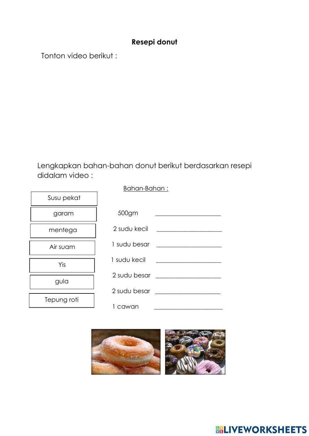Pembuatan Donut