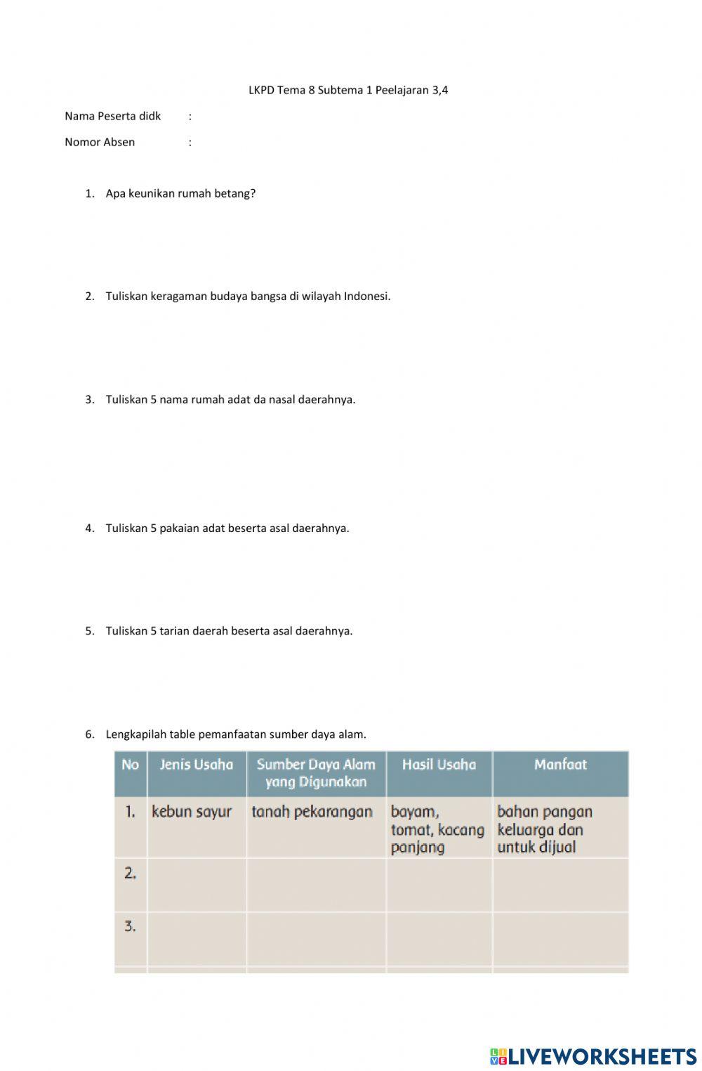 LKPD Tema 8 St 1 Pb 3,4