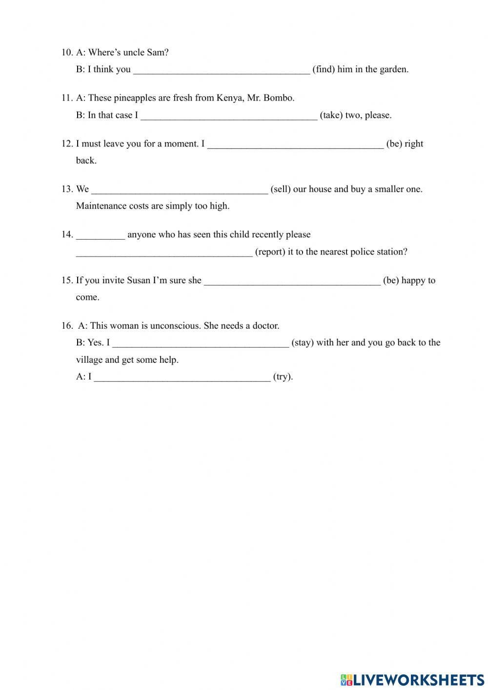 Future Simple and going to