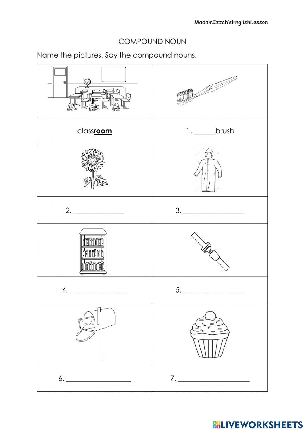 Compound nouns