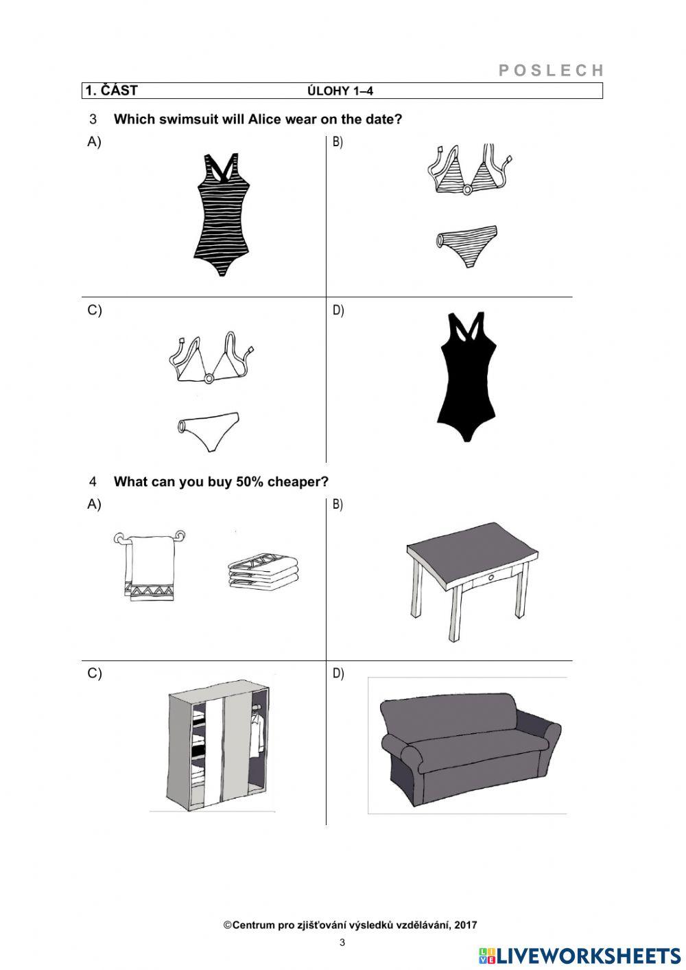 Maturita listening (Czech Republic)