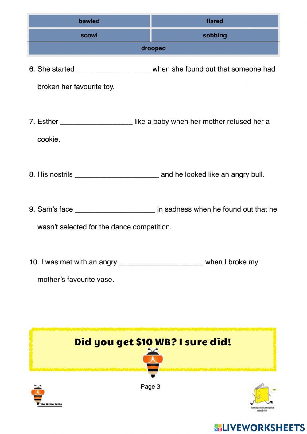 Facial Expressions p1 Part A