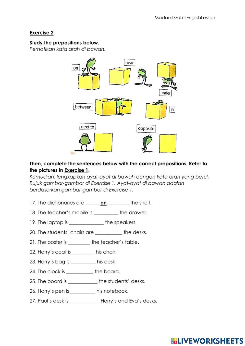 Prepositions