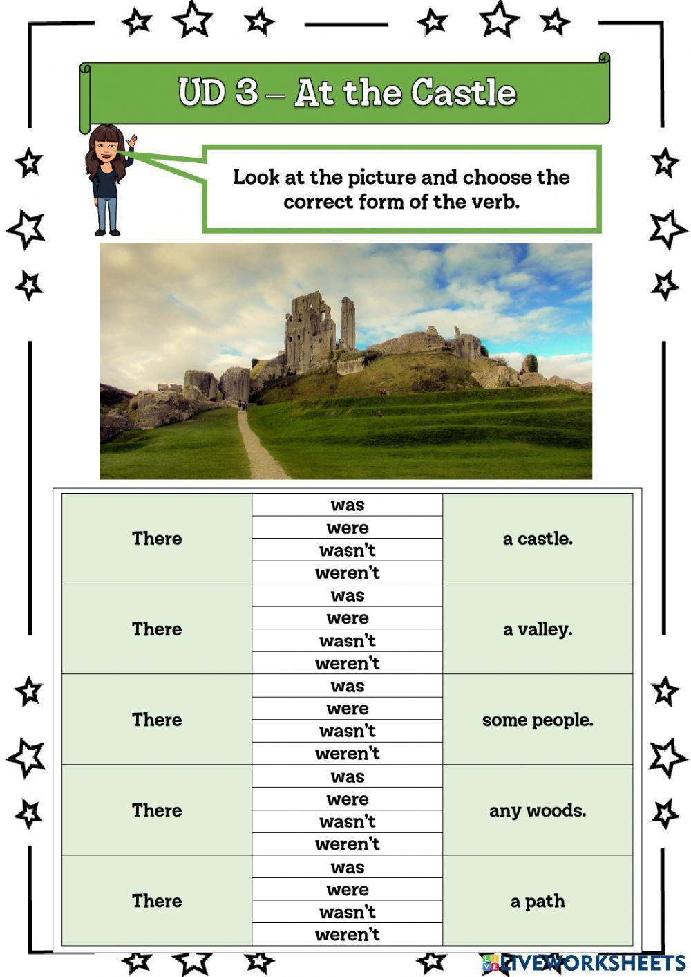 5º UD 3 - At the Castle Ficha 3