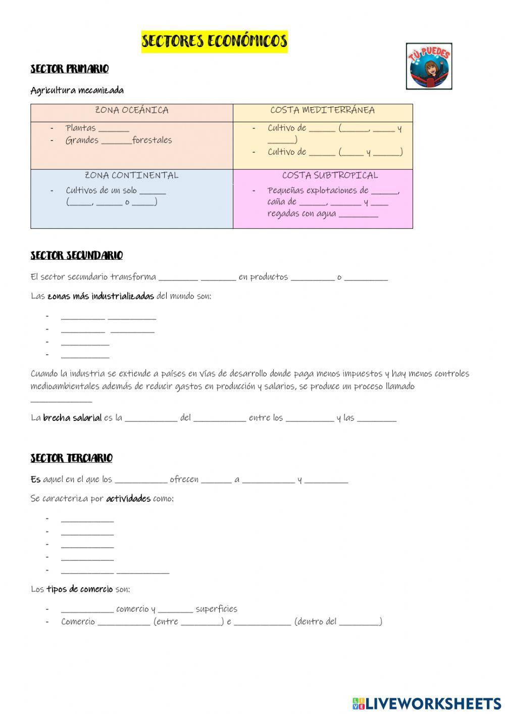 Sectores económicos
