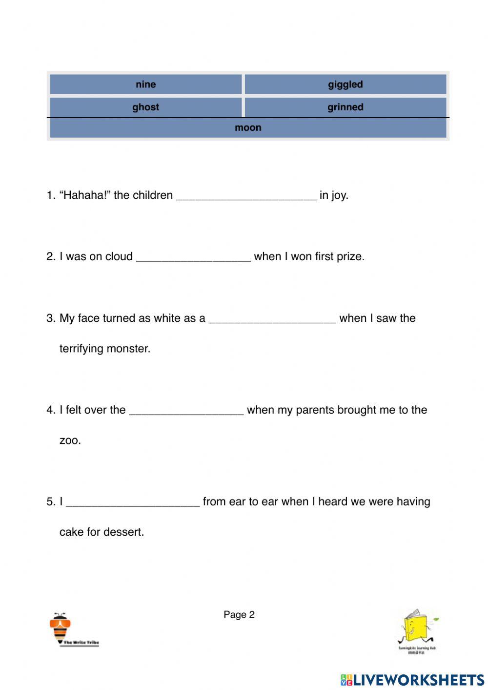 Facial Expressions p1 Part B
