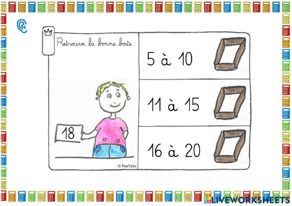 Encadrement de nombres-3