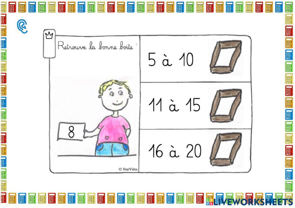 Encadrement de nombres-5