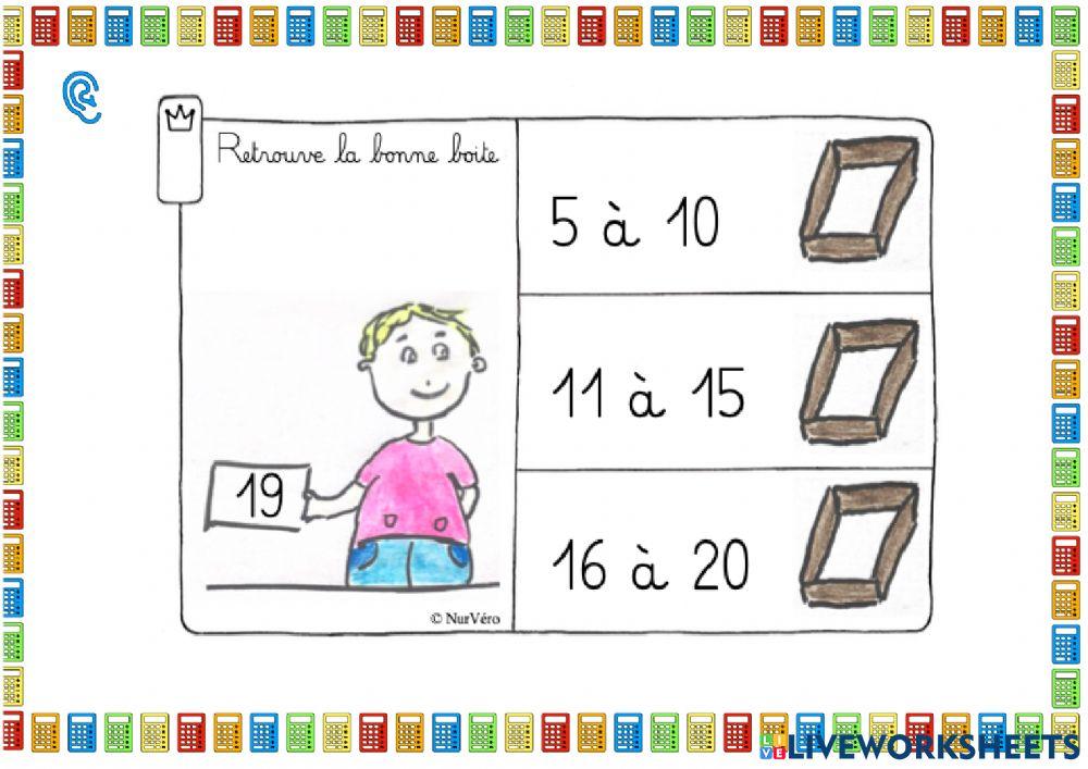 Encadrement de nombres-9