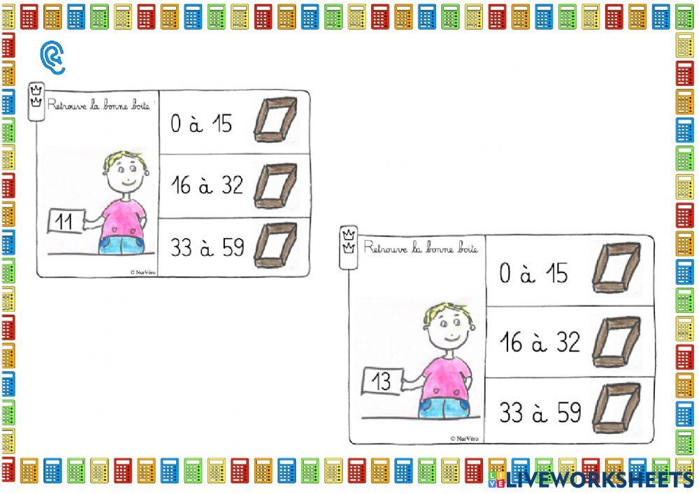 Encadrement de nombres-9