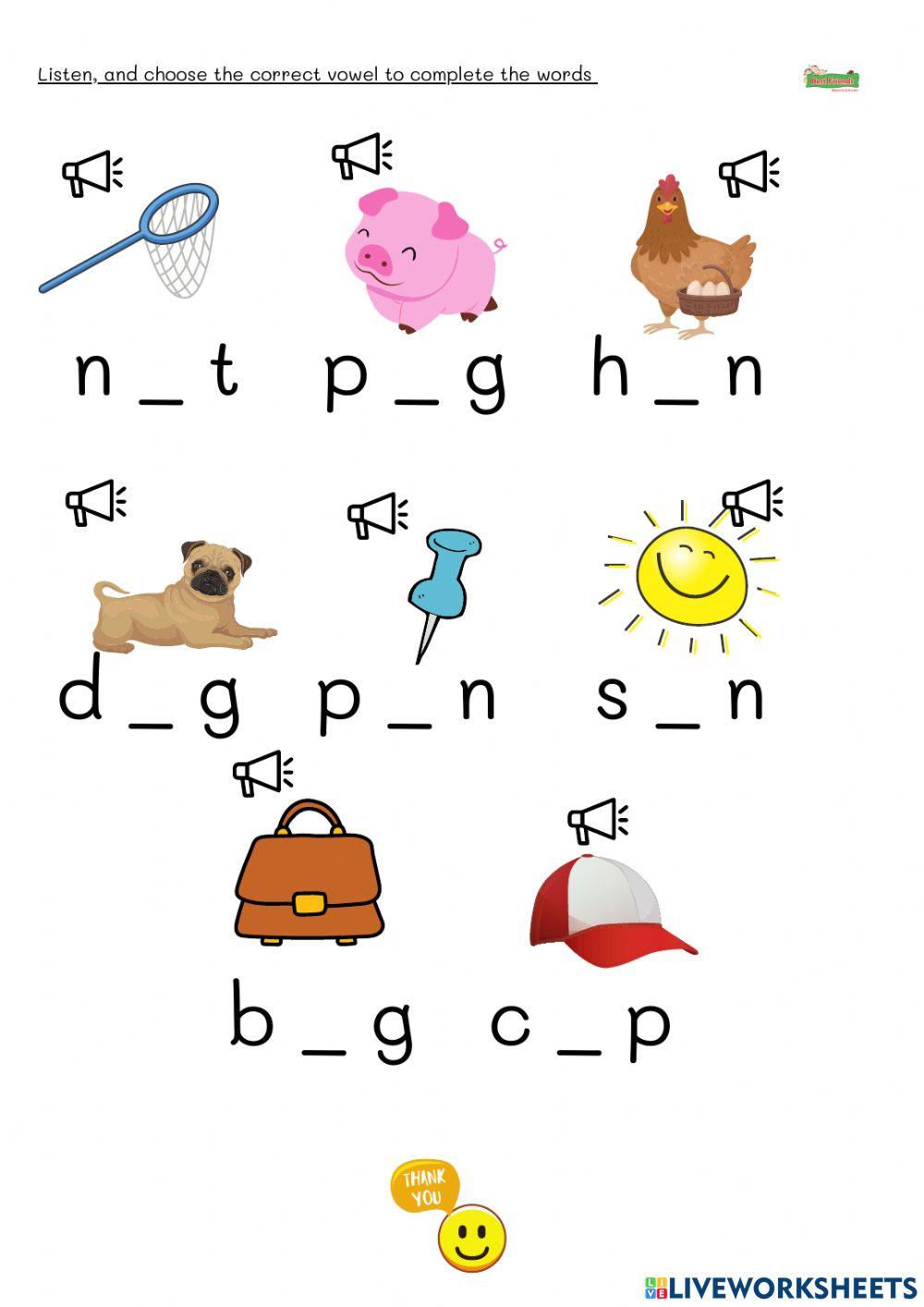 Vowel Sound 726727 Kinder Best Friends Live