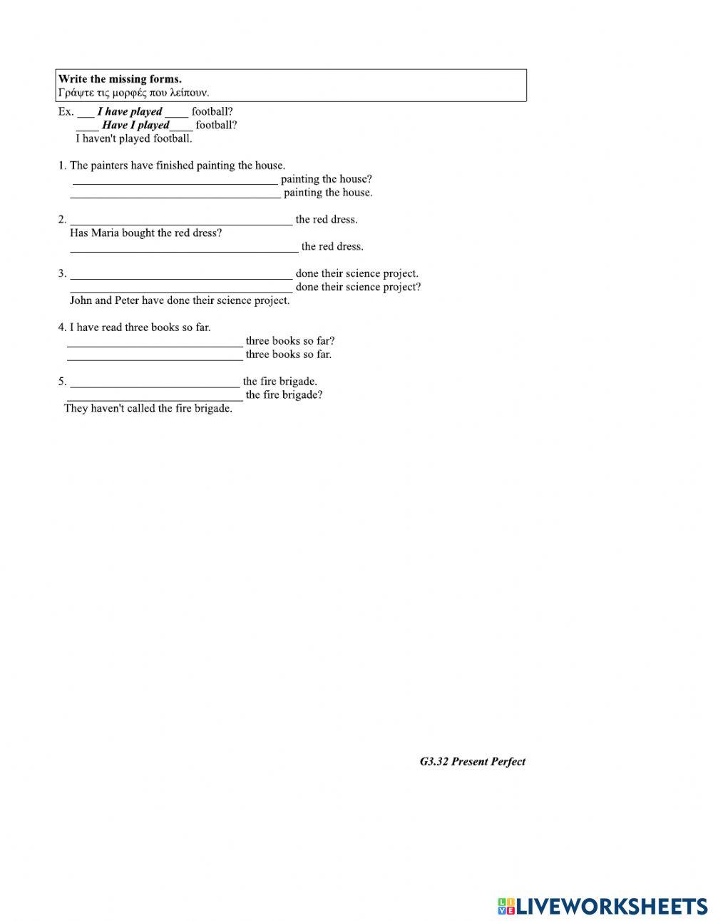 Csenior Worksheet 32